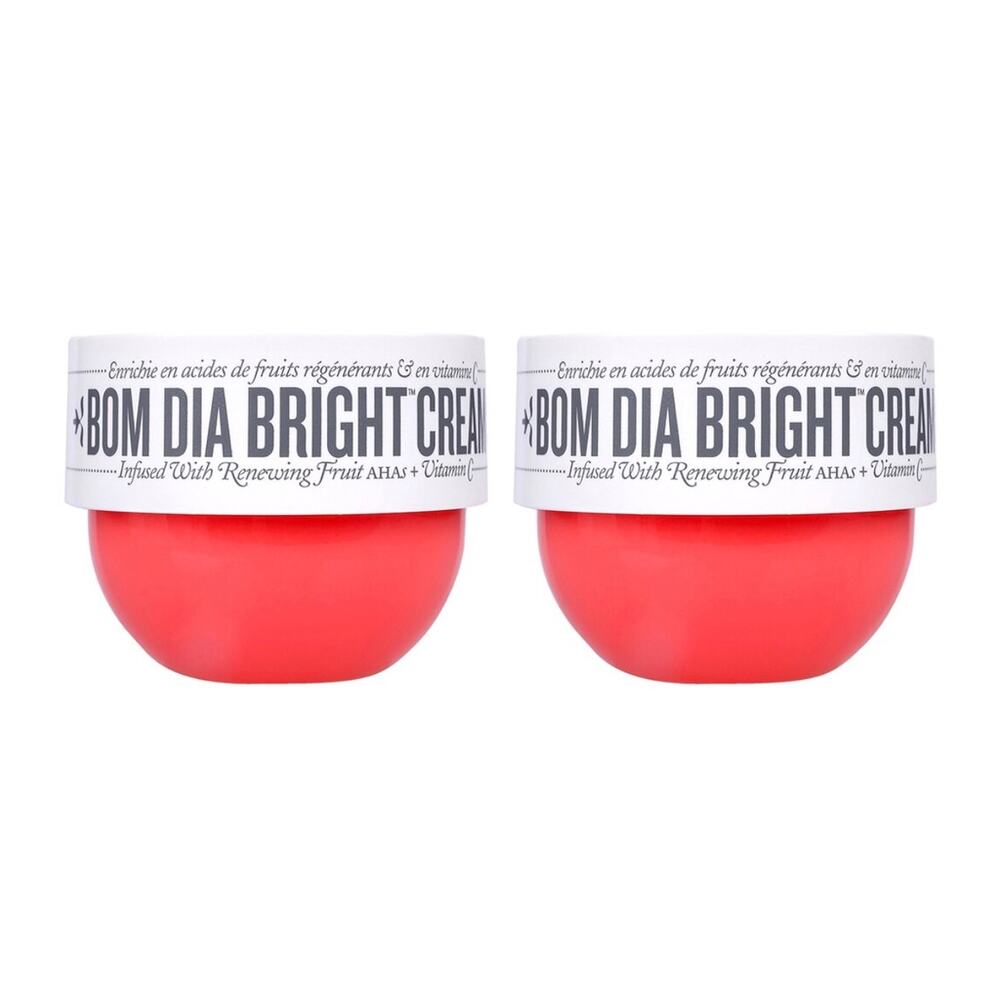 Sol de Janeiro Bom Dia Bright Cream 25mL Travel Size Lot of 2 NEW